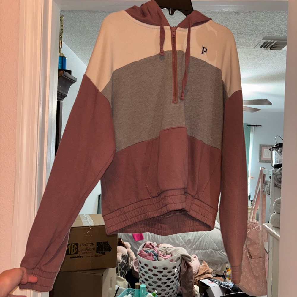 PINK Victoria's Secret Mauve Hoodie